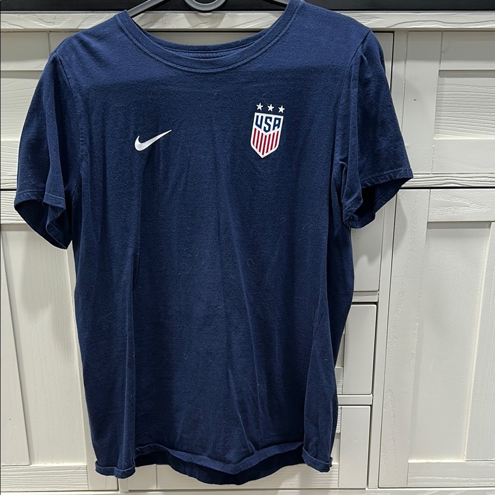 Nike Dark Blue USA Emblem Tee
